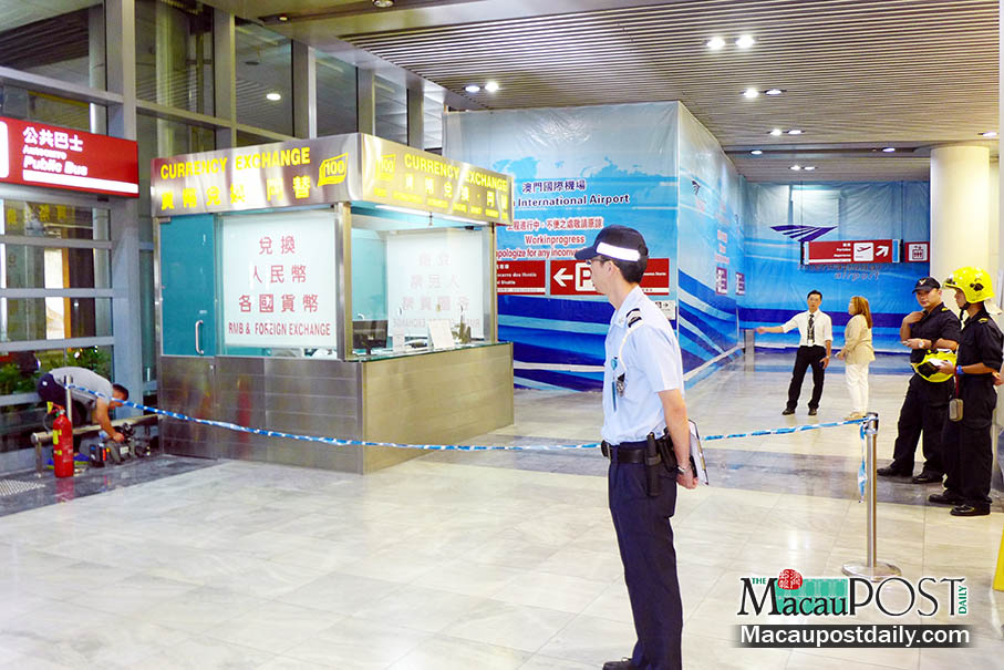 Police probe suspicious  fire at airport