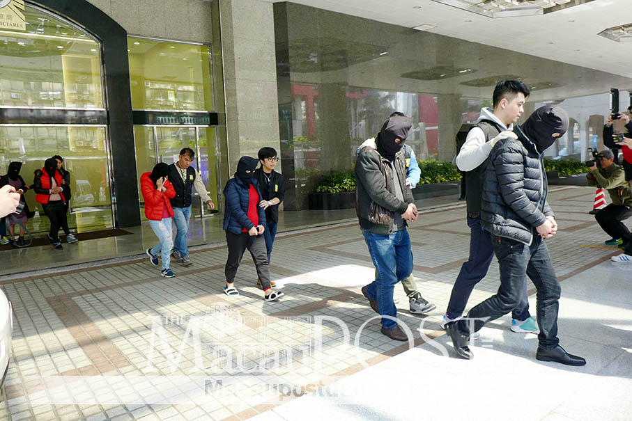 Police nab 9 casino  loan sharks