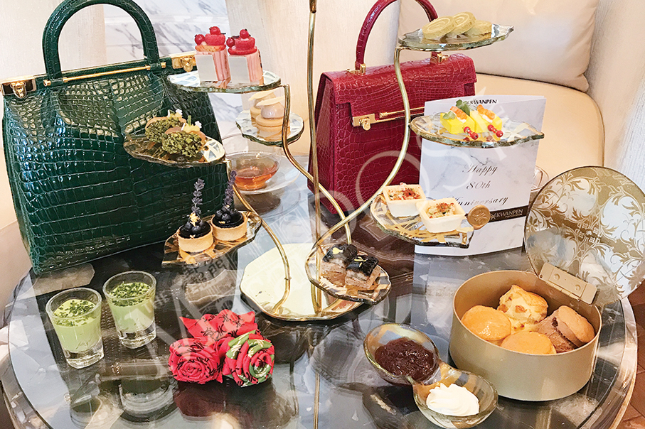 Kwanpen marks  80th anniversary with exotic afternoon tea set 