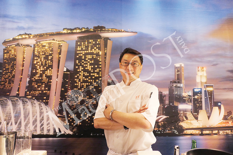 Celebrity chef Eric Teo  brings Singapore flair to town