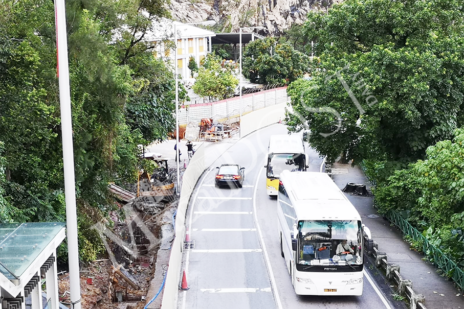 Taipa street to go one-way for 45 days  due to walkway project
