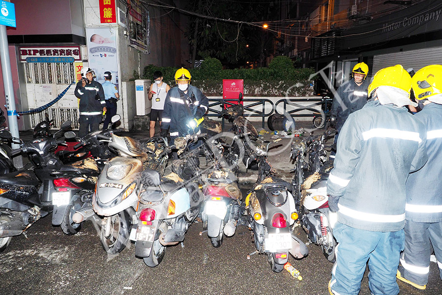 Tourist sets 13 motorbikes alight after quarrelling with his mum: police