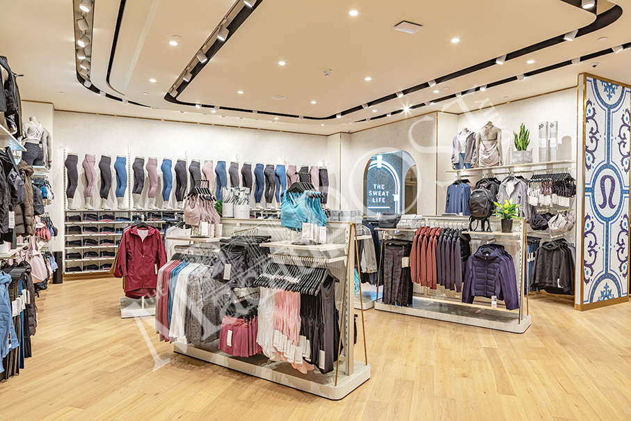 New Lululemon store equipped with experimental space