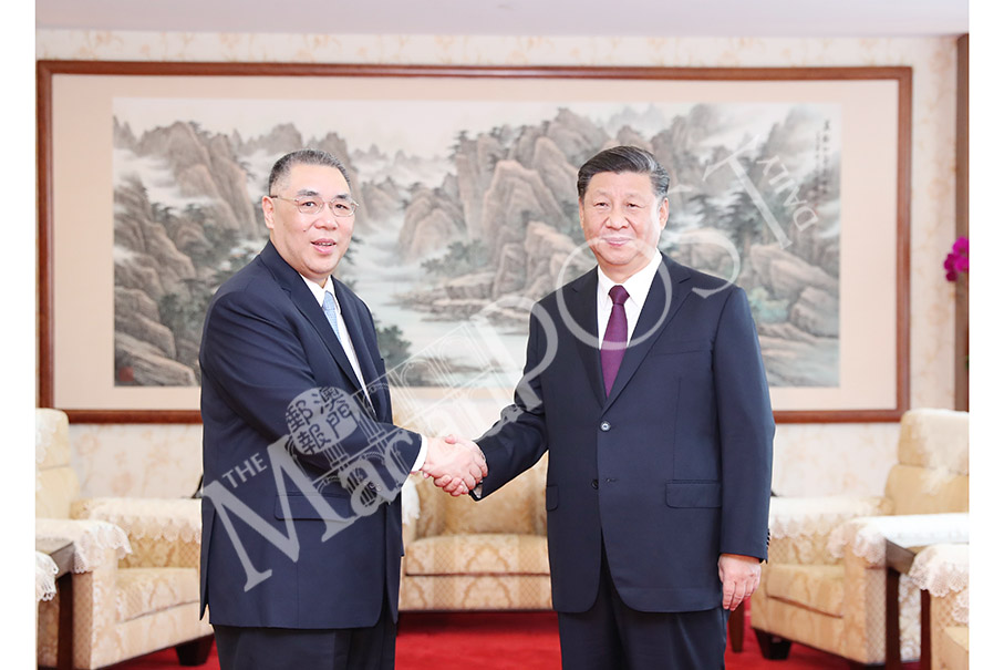 Xi praises Chui for 10 years of diligent work