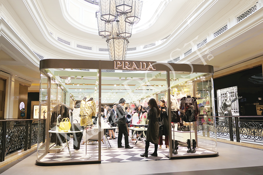 Prada’s new exclusive collection out at Four Season’s pop-up store
