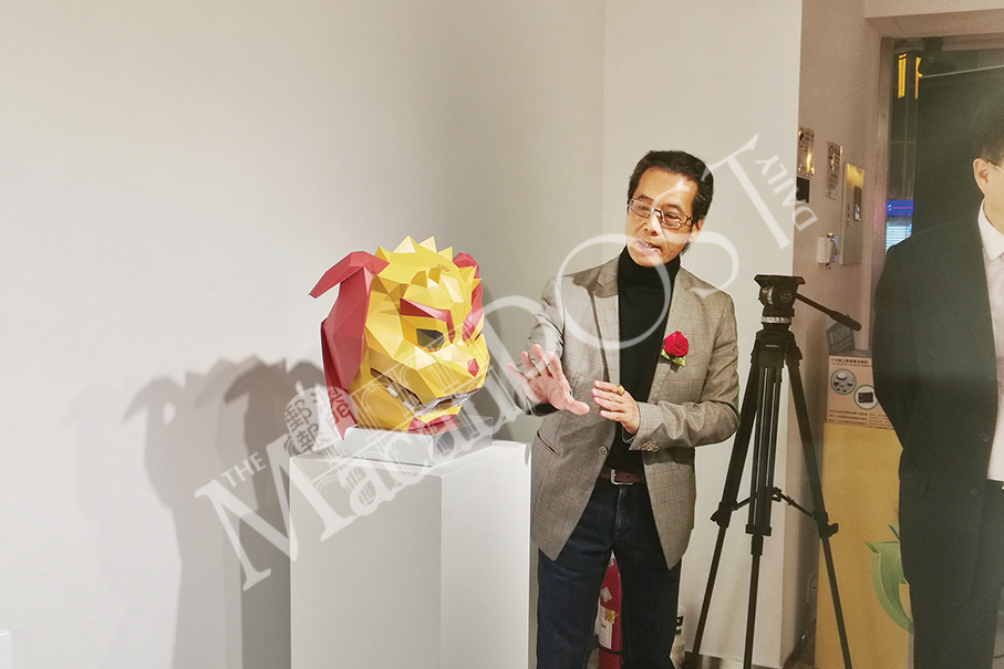 Realistic 3D paper mythical creatures come alive for CNY