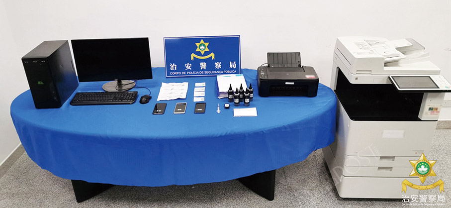 Trio forge documents  for overstayers 