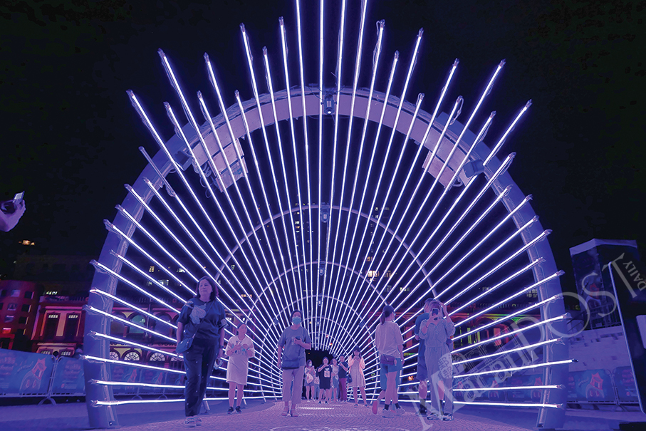 Snapshots of city’s daily life during COVID-19