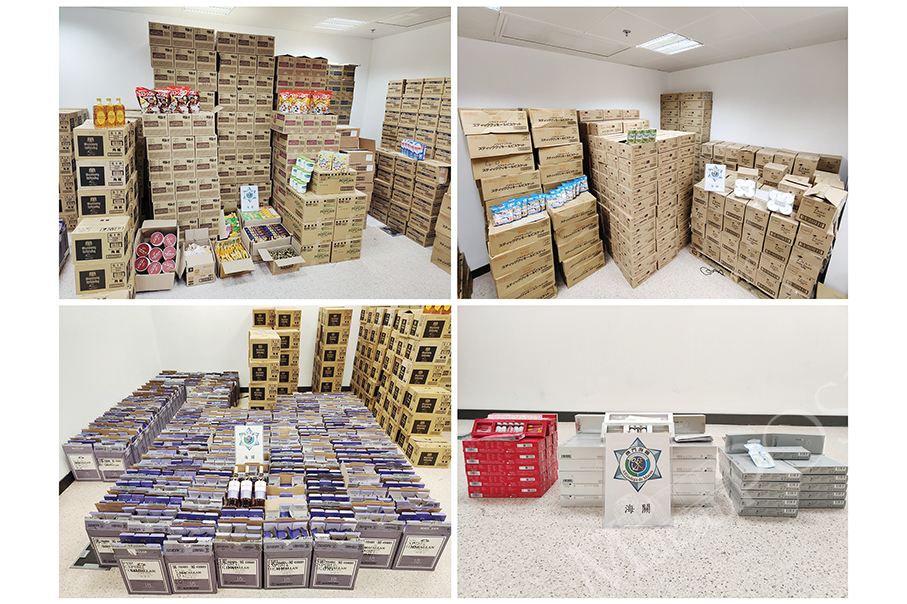 14 nabbed for parallel trading, goods worth 3.12 million patacas seized 