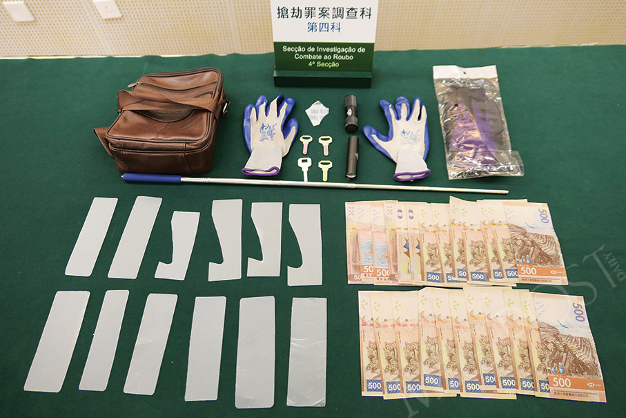 Burglary duo enter Macau illegally & steal valuables worth 155,000 patacas