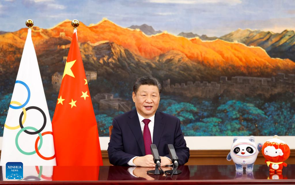 Xi: China will do its best to deliver streamlined, safe & splendid Winter Olympics 