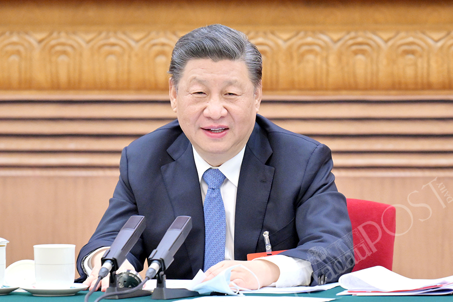 Xi stresses ethnic unity, strengthening nation's sense of community