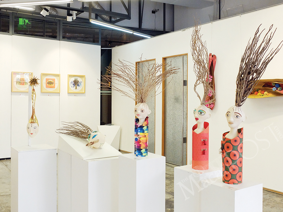 2 local artists use paper through their creative work