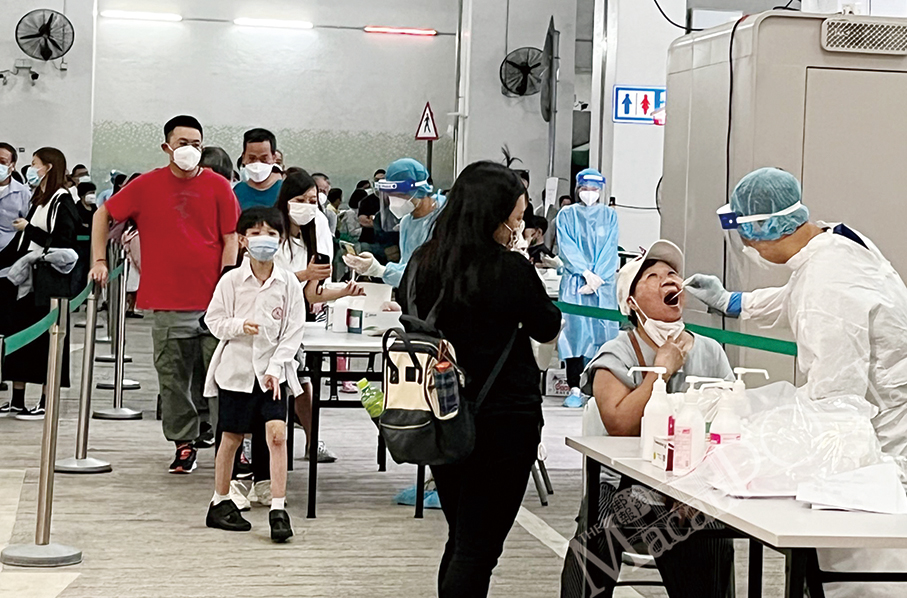 22-hour mass testing, after local man tests positive for COVID-19 in Zhuhai