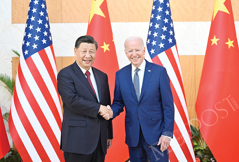 Xi, Biden hold candid, in-depth exchange of views on bilateral ties, major global issues