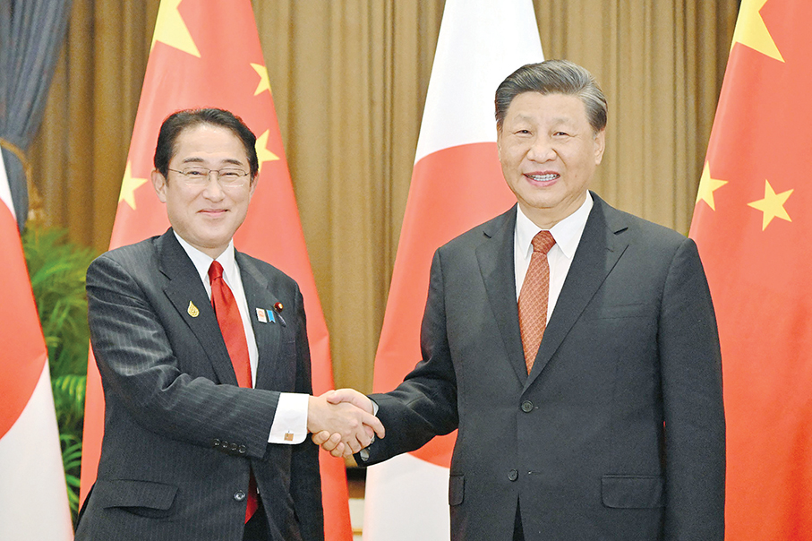 China, Japan reach consensus on stabilizing, developing bilateral ties