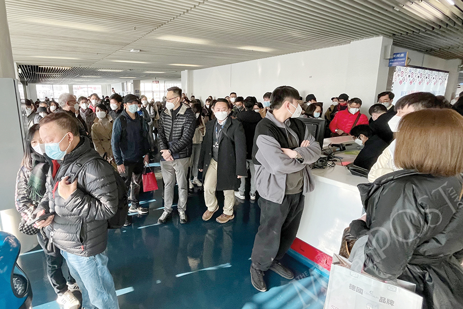 Ferries between Sheung Wan & Outer Harbour Terminal now running 