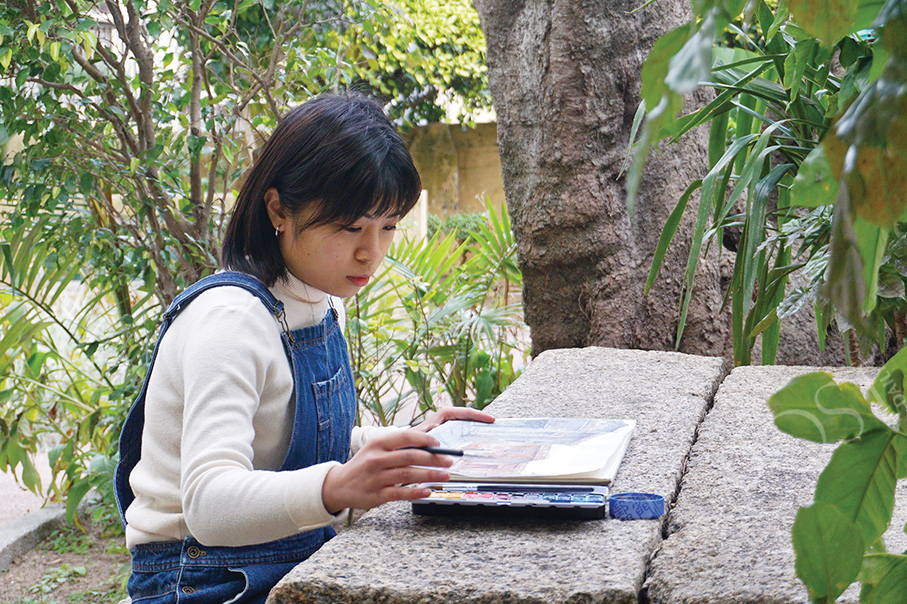 Local artist shares passion for watercolours 