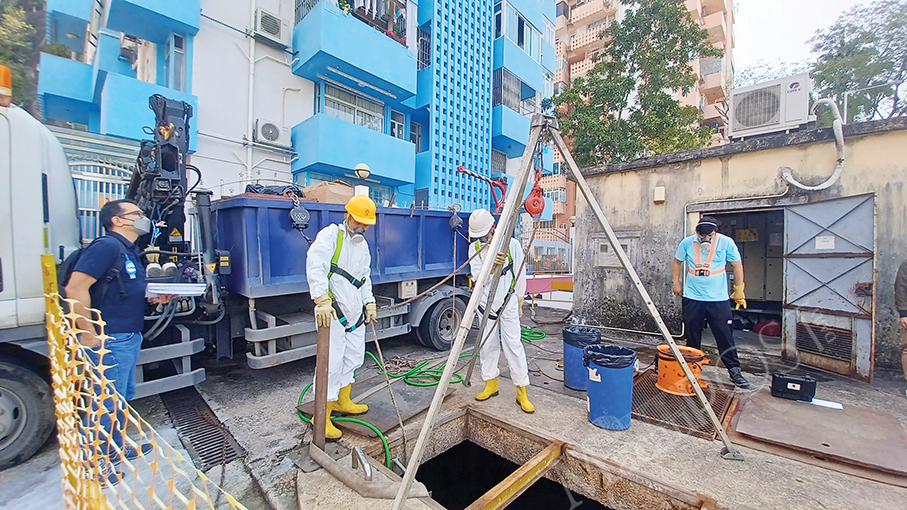 IAM dredges more than 244,000 metres of sewers in 2022