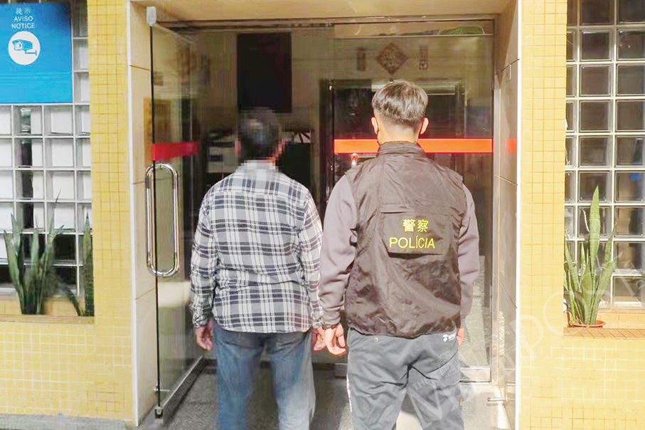 Man pushes over motorbike blocking his way: police