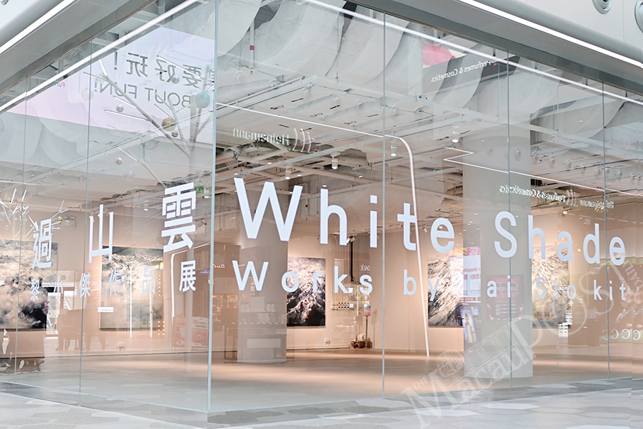 Local artist Lai Sio Kit exhibits his perspective on nature in white