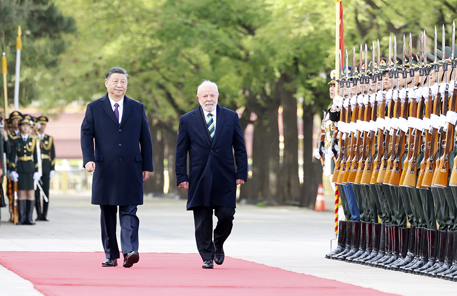 Xi, Lula map out future China-Brazil ties