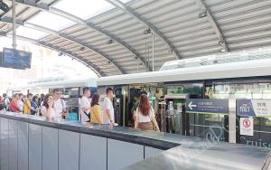 LRT daily passenger average drops to 5,500 last month