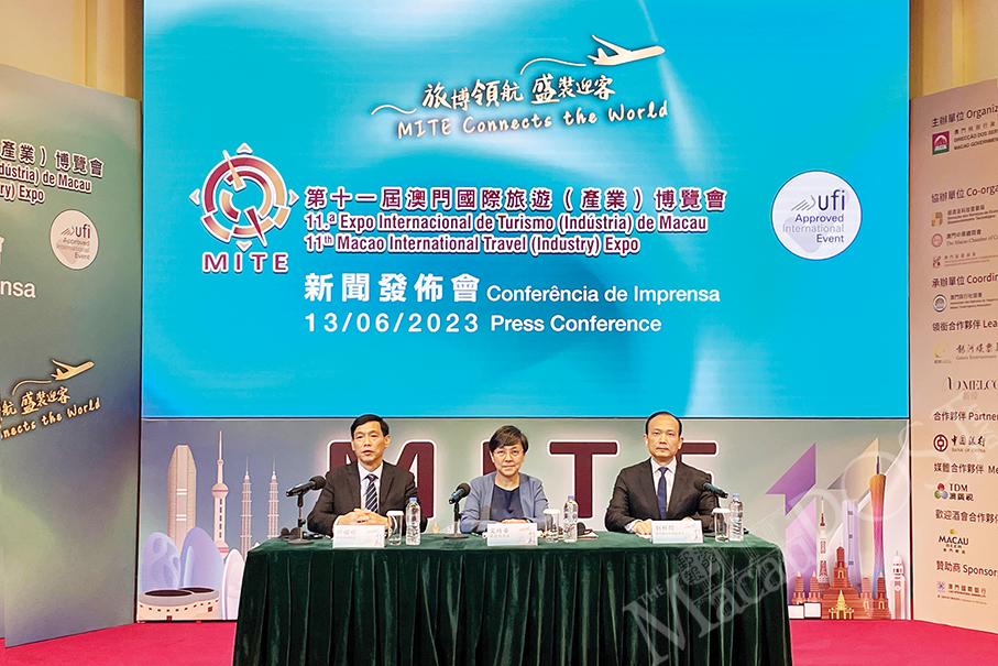 Macau Int’l Travel (Industry) Expo slated for June 30-July2