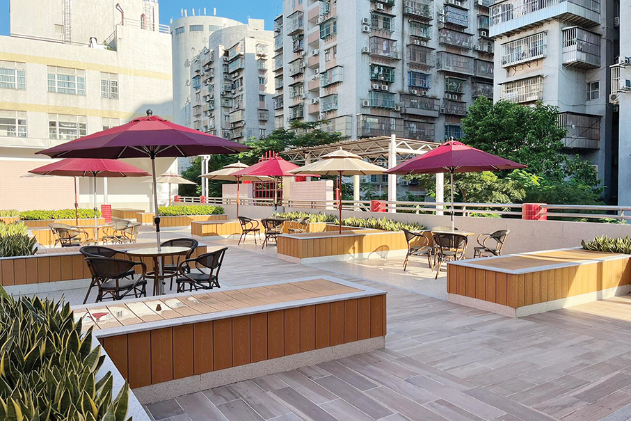 'Leisure area' on Iao Hon Market rooftop opens