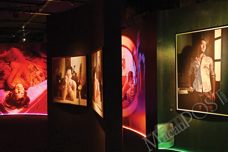 Wing Shya showcases his works at first solo exhibition in Macau