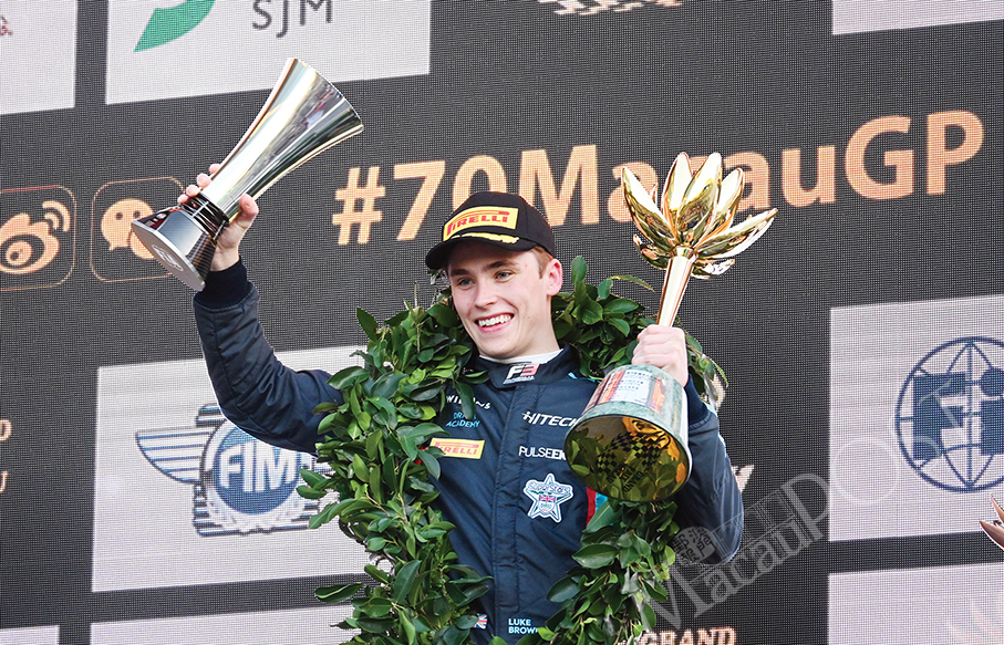 Britain’s Luke Browning wins F3 race