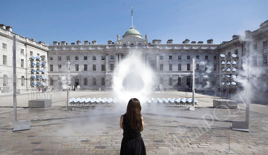 Art installation ‘Halo’ on display at Art Plaza