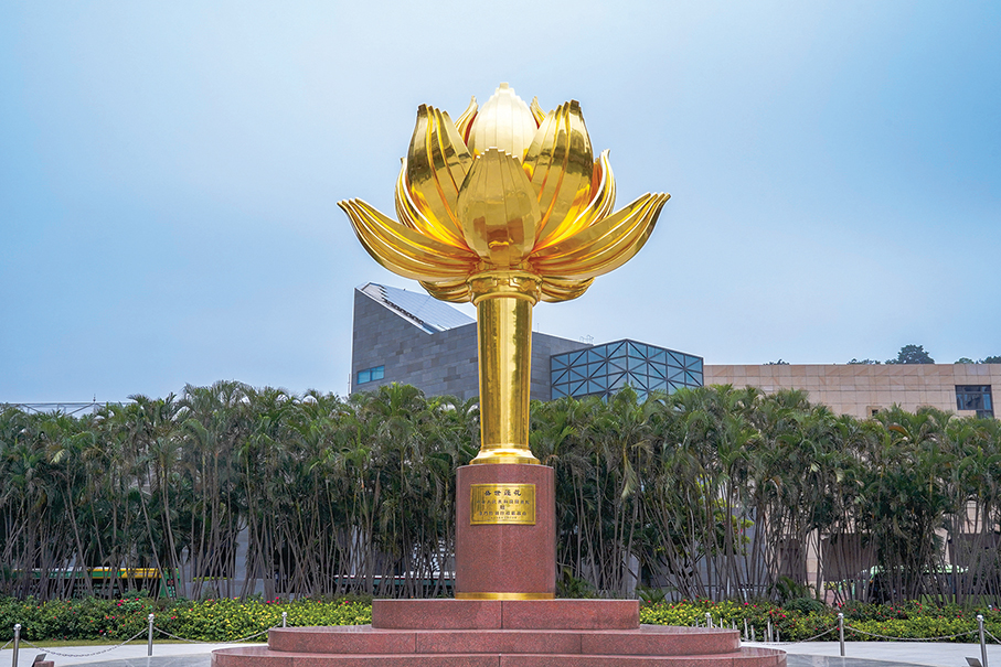 Drone crashes into ‘Lotus Flower in Full Bloom’