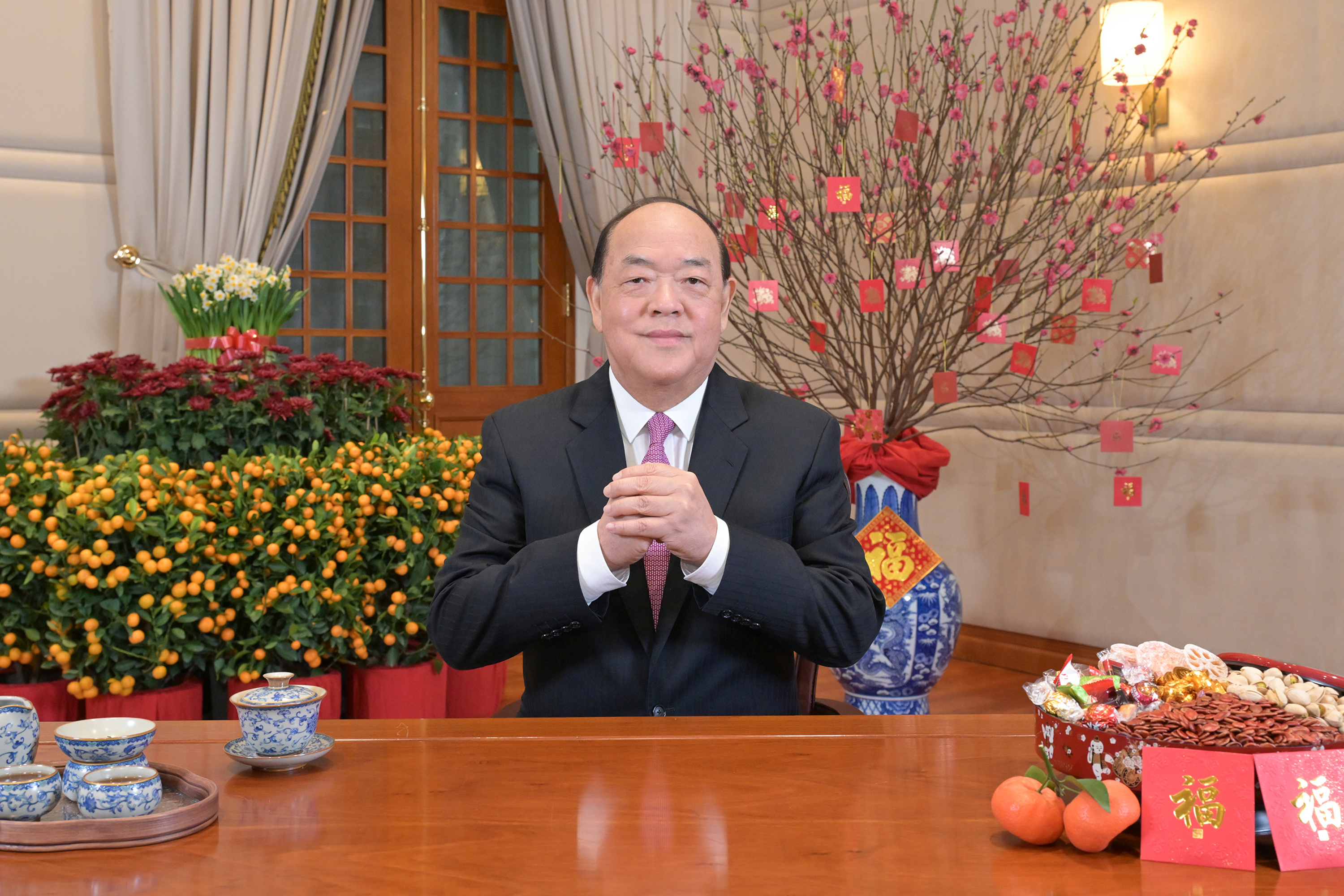 Macau CE Ho Iat Seng's New Year Message for the Year of the Dragon 