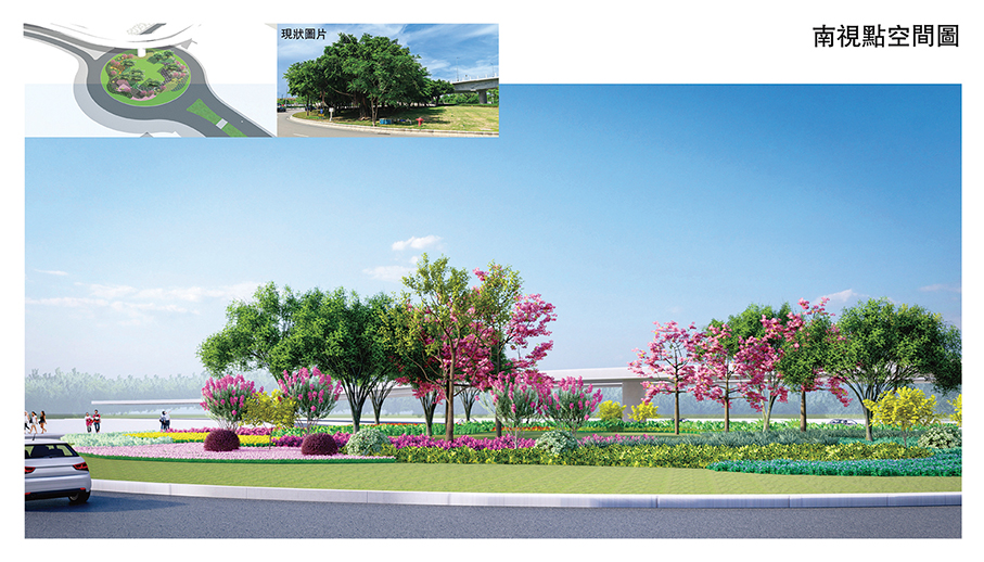 Govt to replant roundabout in east Cotai near Ka Ho Tunnel