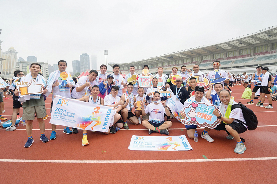 Nearly 10,000 runners join Sands’ int’l 10K