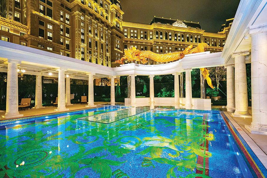 Palazzo Versace Macau’s outdoor swimming pool opens to public