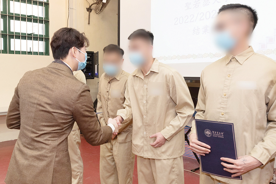 Achievements of 27 inmates in USJ Prison Outreach Programme recognised