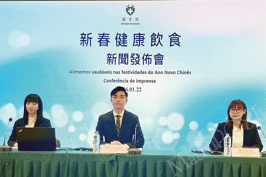 Health Bureau urges balanced diet during CNY gatherings